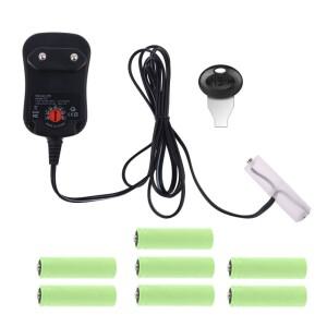 AA 배터리 제거기  조정 가능 EU 전원 공급 장치  3V 4.5V 6V 9V 12V 어댑터  ~ 교체