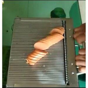 부대찌개 소시지 절단기 재료 두께 업소용 두부 기계 30형 11mm 햄슬라이서기