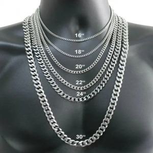 남성 925 스털링 실버 목걸이 2/4/6/8/10/12MM 40-75cm 페이스 체인 목걸이 랍스터 체인 남성 여성 약혼 보