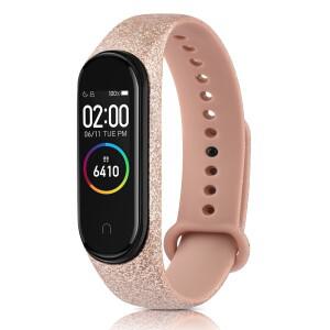 샤오미호환 6 Miband 5 TPU 시계 스트랩 M5 팔찌 4 3 스포츠 Mi Band Smartwatch 액세서리 용 실리콘 밴드