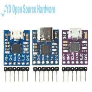 CJMCU C타입 마이크로 USB-UART TTL 모듈  6 핀 직렬 컨버터  UART STC 대체 FT232  CP2102