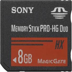 소니 8GB PRO-HG 듀오 HX 메모리 스틱 MSHX8B(블랙)