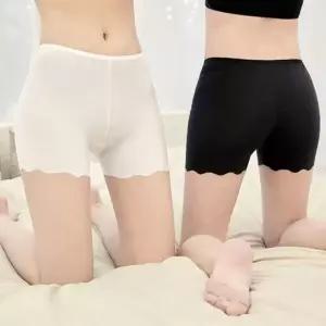 [하프클럽/]여성 레이스 하이웨스트 5부 데일리 파자마