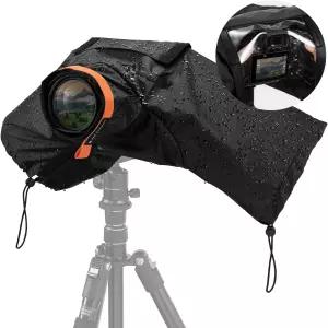 K F 컨셉 카메라 레인 커버 니콘 캐논 소니 DSLR/거울 없는 및 렌즈용 방수 김서림 방지 창이 있는