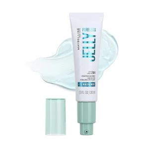 메이블린 모공 없는 젤리 프라이머 수분 공급 블러링 메이크업 2 나이아신아마이드 포함 최대 24시간 마모