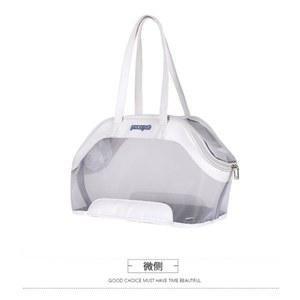 강아지 슬링백 포대기 기내용 이동가방 컬러 분홍