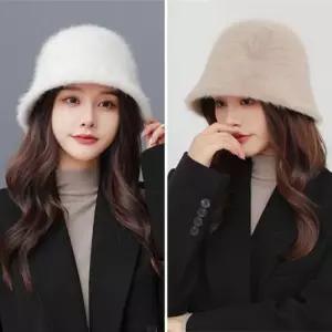 [b1E5mu_66]인조퍼 겨울버킷햇 버킷햇 ELM-072
