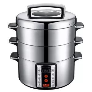 다층 만두찜기 식당용 상업용 찜솥 주방 찐만두 보온 스티머 스팀 업소용전기찜기