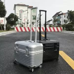 위로 여는 캐리어 뚜껑열리는 상단 출장 파일럿 하드 알루미늄합금 승무원캐리어 카메라