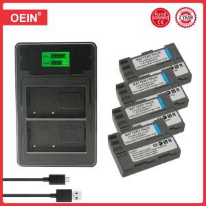 니콘 호환 D70s  D50  D300S  D200 용 EN-EL3e 배터리 및 LED 충전기  EN EL3 4 개