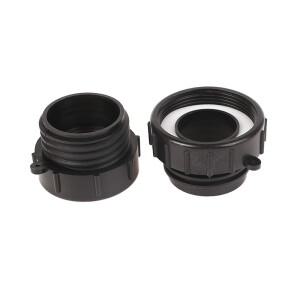 Schutz 밸브 용 1PC IBC 탱크 어댑터 62mm 미세 나사 ~ 거친 피팅 정원워터 커넥터