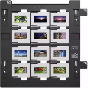 완벽한 V800 V850 V700 V750 스캐너를 위한 업그레이드된 12홀 35mm 포토 네거티브 슬라이드 홀더