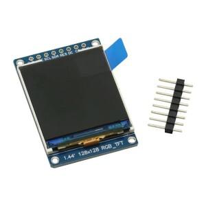 Arduino호환용 1.44인치 128x128 65K SPI 풀 컬러 TFT LCD 디스플레이 모듈 ST7735 OLED
