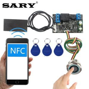 지문 인식 제어 보드 휴대 휴대폰 NFC 유도 릴레이 마더 IC 카드 13.56mhz 액세스 컨트롤러