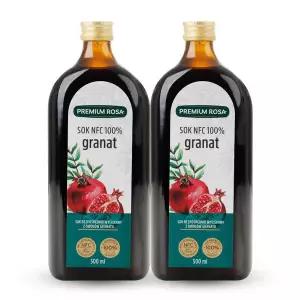 프리미엄로사 석류 원액 즙 100% 500ml 2병