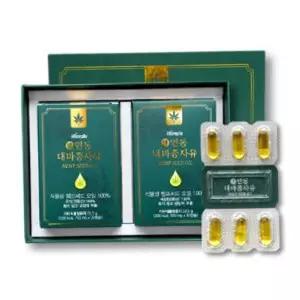 대마종자유 헴플라 생 안동 캡슐 세트 750mg x 60캡슐 영양제