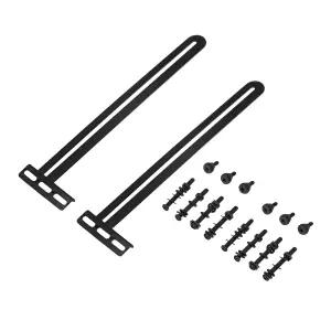 세미톨 2Pcs 컴퓨터 케이스 그래픽 카드 냉각 브래킷 섀시 방열 측면 블로우 수직 팬 장착 80mm140mm 지원