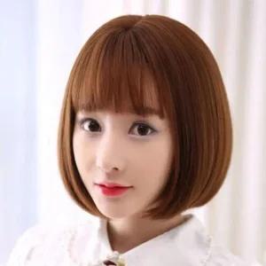 숏컷통가발 커트가발 숏컷반가발 여자숏컷가발 통가발