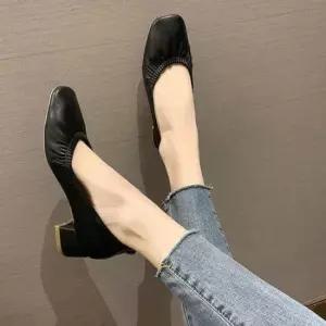 단화 구두 통굽 여성 펌프스 로퍼 633