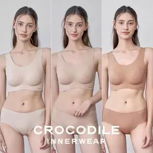 [NS홈쇼핑](eTV)[크로커다일] 소프트 나일론모달 패드일체형 U넥 브라+팬티 6종세트..[36032793]
