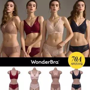 [NS홈쇼핑](eTV)[Wonderbra] [와이어프리] 뉴레이스 풀커버리지 브라팬티 2종세트 택 1..[36032783]
