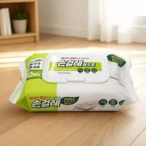 고품질 손걸레 청소포 20x16cm 80매 물걸레청소포 일회용청소포 일...