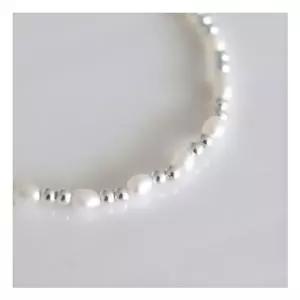 [골드스마일](Silver925) Pearl band bracelet