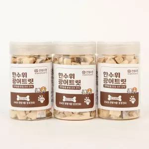 [롯데백화점]한림수협 [제주 한림수협] 반려동물 간식 제주 광어트릿 3통(50g*3통) / 동결건조 간식