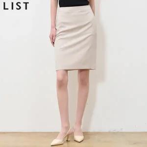[리스트(LIST)] 센슈얼 H라인 셋업 스커트 (택가격: 138000원)