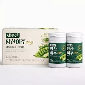 [셀러허브]GBMS 제주산 당찬 여주 분말 30g 2병 1박스 (S50866528)