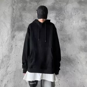 [RIZPICK]남여공용 기모후드 무지후드티 긴팔티 IS-TS10