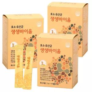 착한균 프로젝트 생생바이옴 글루텐 분해 효소 유산균 낙산균 보울라디 마이크로바이옴 3.5g 90개 선물세트