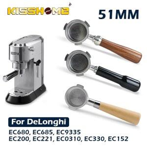 커피 바텀리스 포타필터 DELONGHI EC680 EC685 필터 51MM EC310