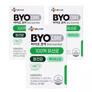[세지에이엘케어]바이오코어 100억 화사 유산균 캡슐형 3박스