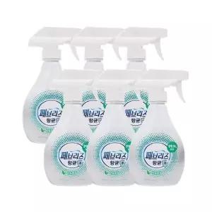 [셀러허브][페브리즈] 페브리즈 섬유탈취제 향균플러스 산뜻한 향 370ml x 6개 (S15236577)
