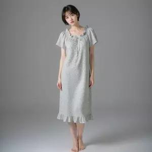 잔꽃 무늬  남여 커플 지지미 세트 AGW4626LAMP4526SFS