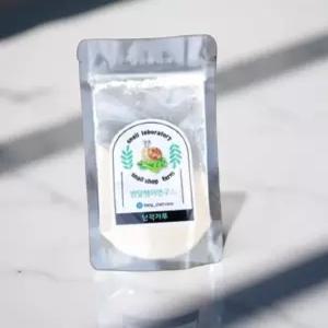 난각 가루 도마뱀 달팽이 키우기 계란 껍질가루 진공팩 120g