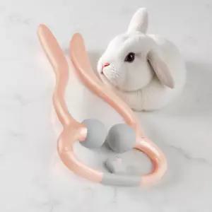 버섯목 견인기 거북목 교정기 목견인기 핸디형 진동 마사지기
