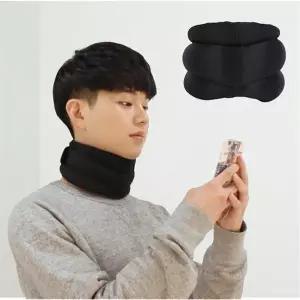 목 견인기 목보호대 거북목 교정기 바른자세 일자목