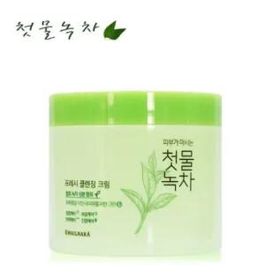 친절한탄씨 과일나라 첫물녹차 프레시 클렌징 크림 300g 첫물녹차 클렌징크림 녹차클렌징크림