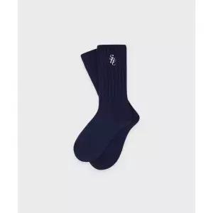 [스포티앤리치] SPORTY&RICH SRC 립 양말 - 네이비 R265AOC006 157550035