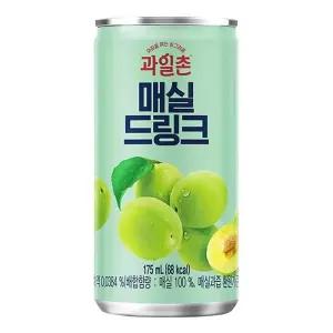 [셀러허브]과일촌 매실드링크 175ml x30캔 (S9147211)