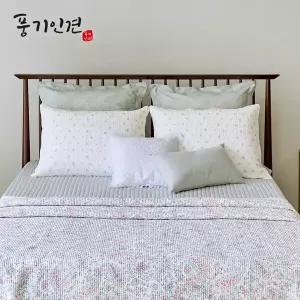 풍기인견 페이즐리 피그먼트 침구세트 핑크 Q