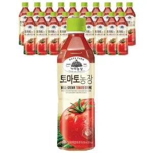 [셀러허브]웅진 토마토농장 주스 500ml x 20PET (S27389979)
