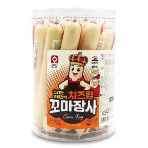 오양 치즈킹 꼬마장사 소시지 65g 20개입 1개