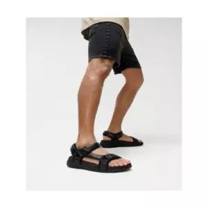 fitflop 남성 F-모드 GO 조절 가능 백-스트랩 샌들 - 블랙 FT61K1S015