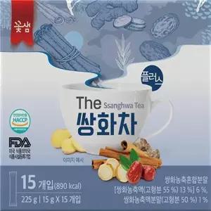 [셀러허브]꽃샘 쌍화차 플러스 45T(15T x 3개) (S28508076)