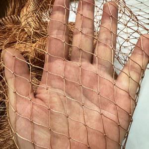 오이망 브라운 나일론 그물 버드 야채 정원 위한 메쉬 타이어 라인 그물을 보호 치킨
