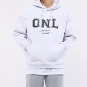 [탑보이][탑보이] 에쎈 ONL 프린팅 오버핏 후드티 (NL061)