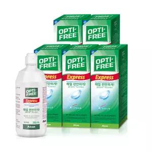 옵티프리 렌즈세척액 익스프레스 355ml 5개